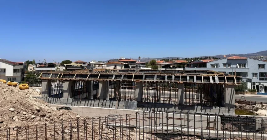 Dikilide yeni itfaiye hizmet binasi yukseliyor 3CNvgd22
